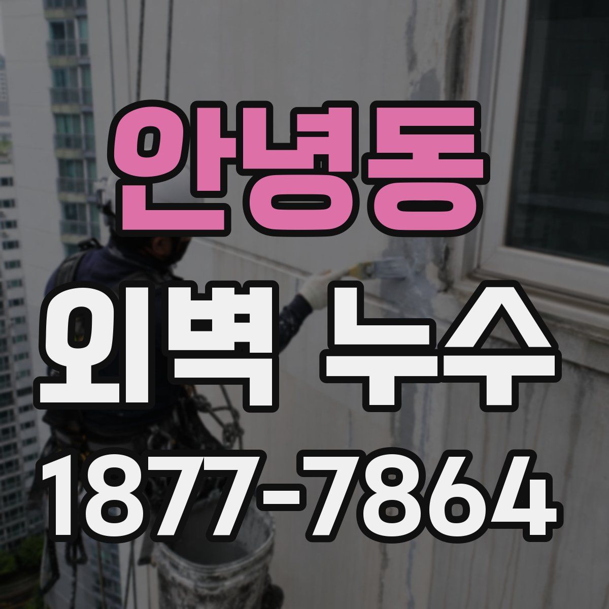 안녕동 외벽 누수