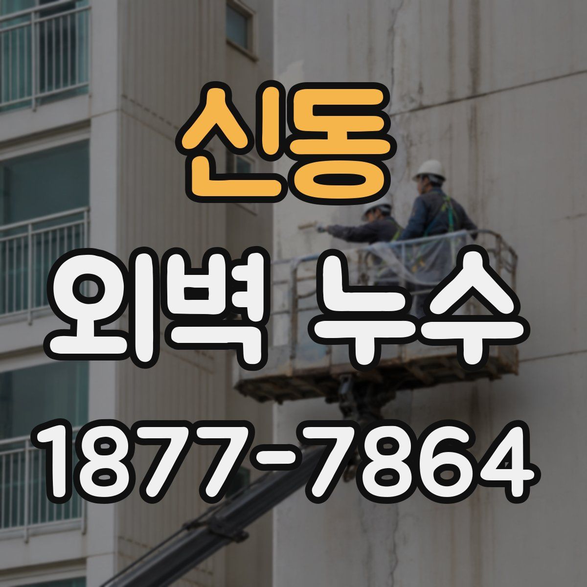 신동 외벽 누수