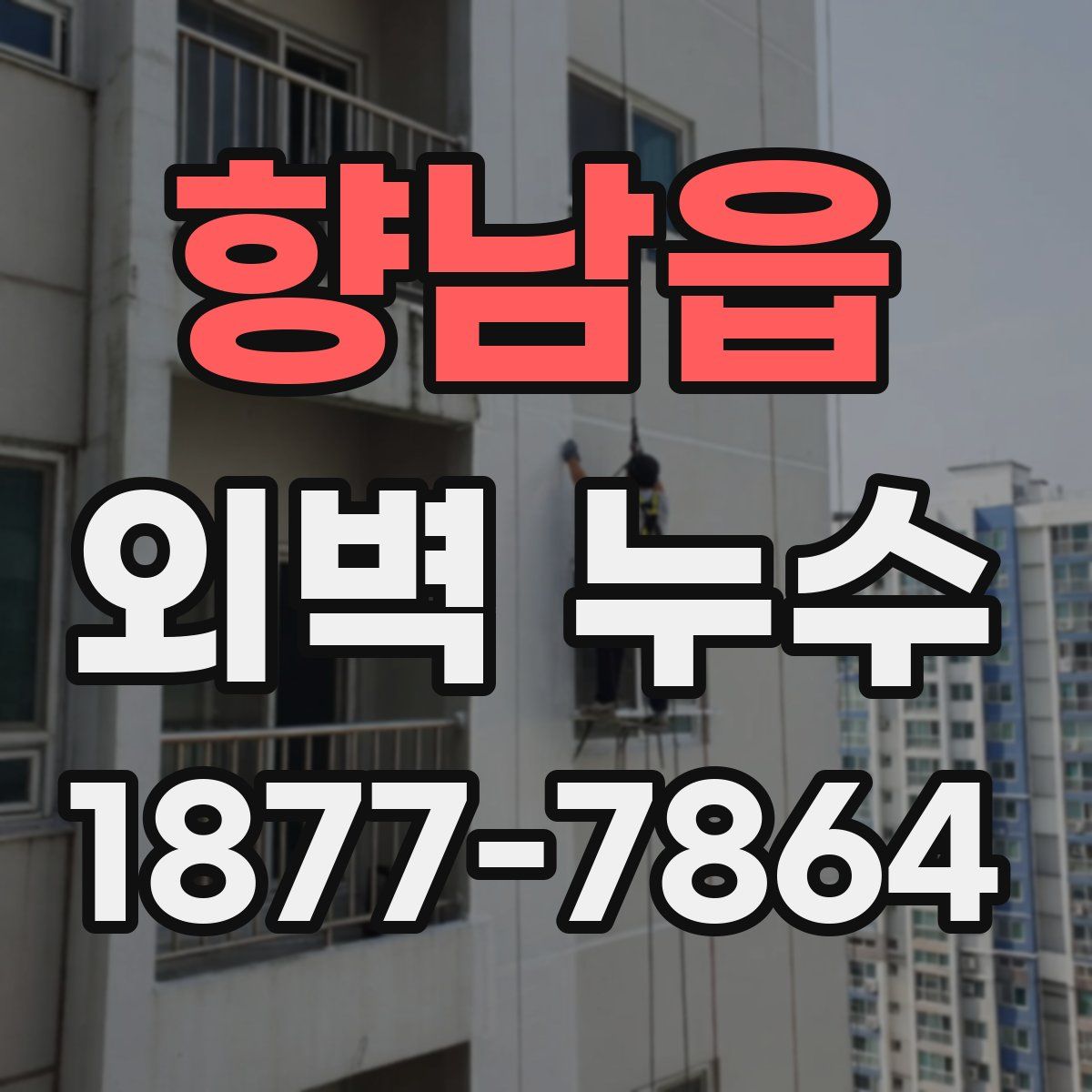 향남읍 외벽 누수