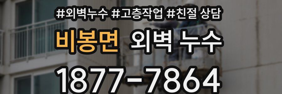 비봉면 외벽 누수