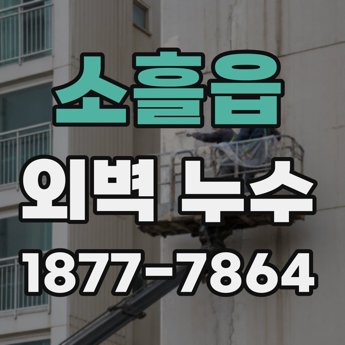 소흘읍 외벽 누수