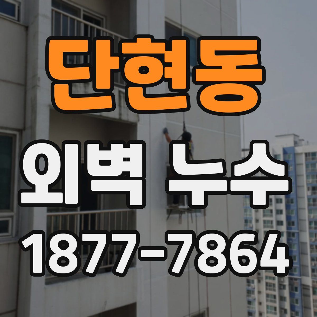 단현동 외벽 누수
