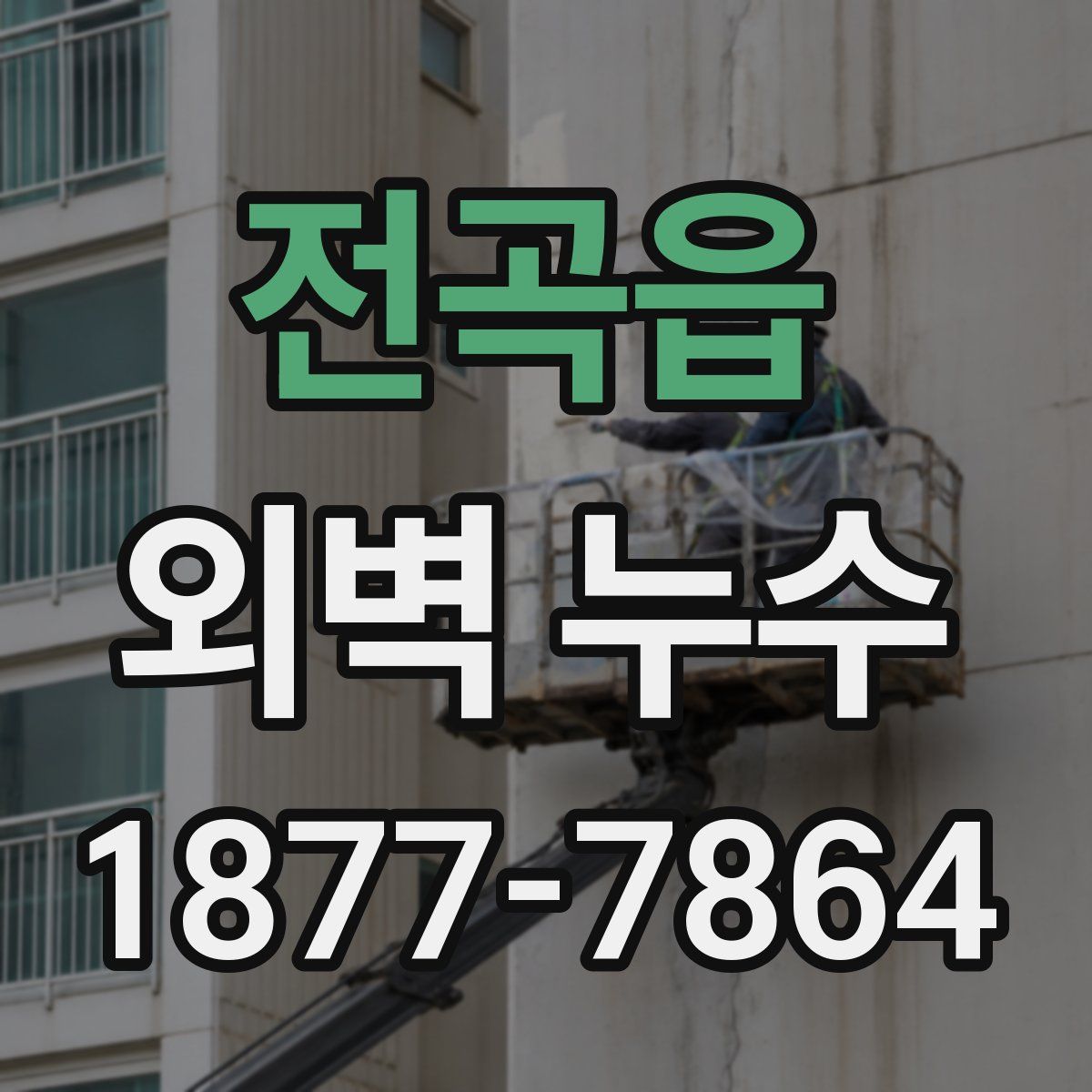 전곡읍 외벽 누수
