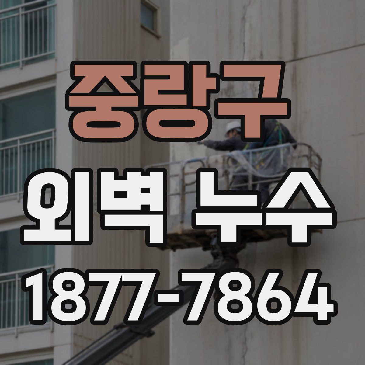 중랑구 외벽 누수