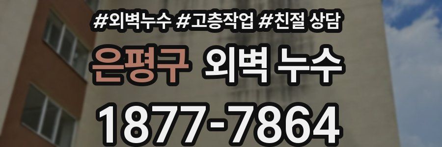 은평구 외벽 누수