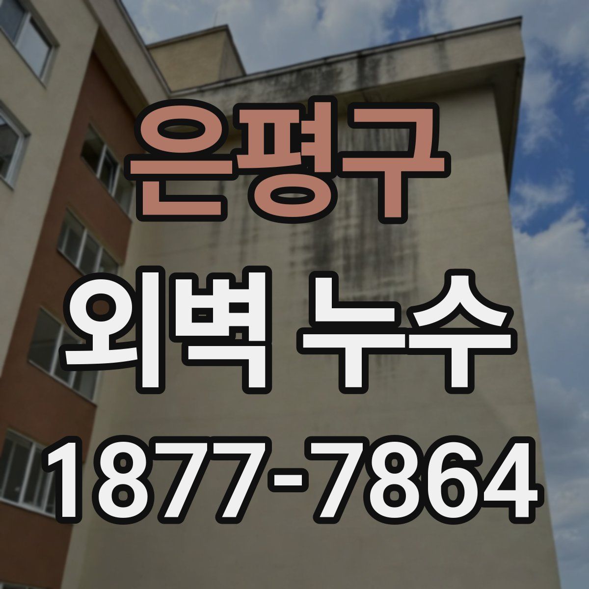 은평구 외벽 누수