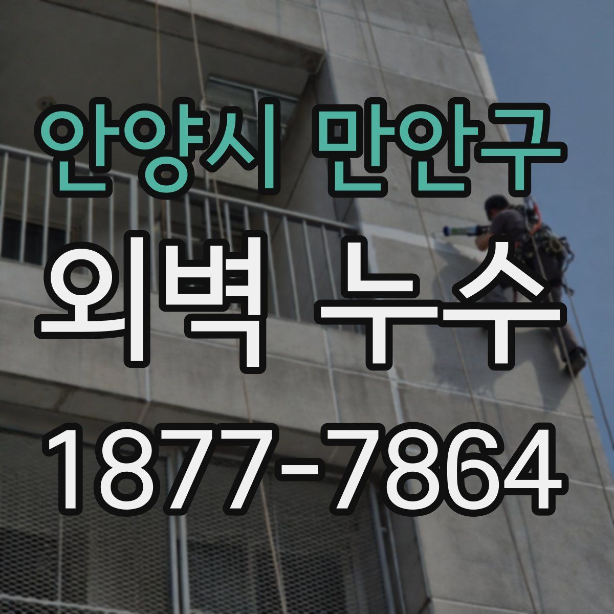 안양시 만안구 외벽 누수