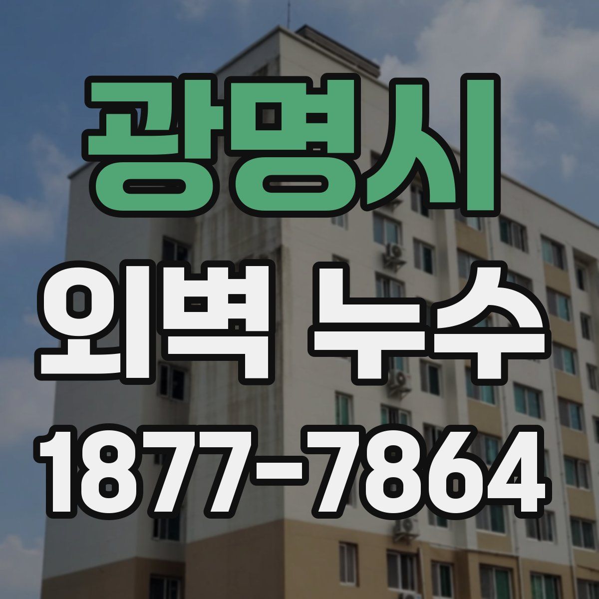 광명시 외벽 누수