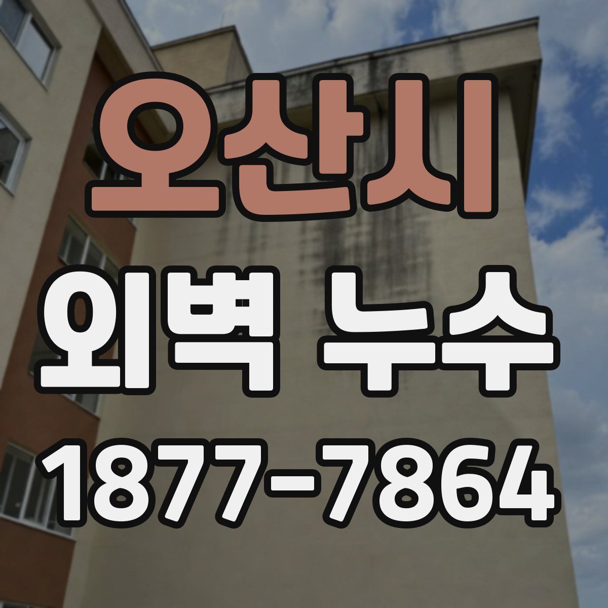 오산시 외벽 누수
