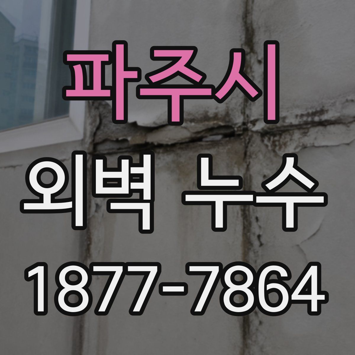 파주시 외벽 누수