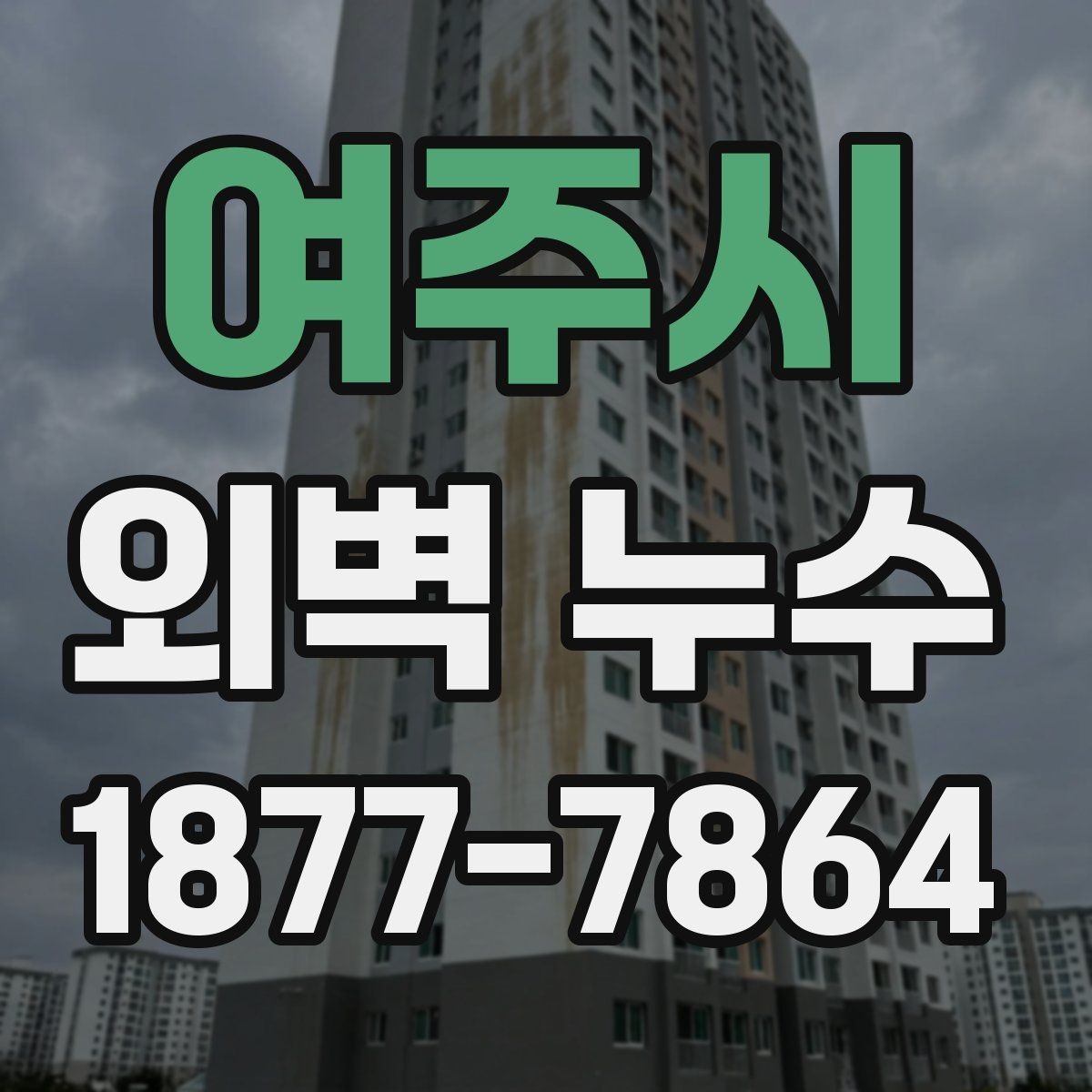 여주시 외벽 누수 방치하면 생길 수 있는 문제