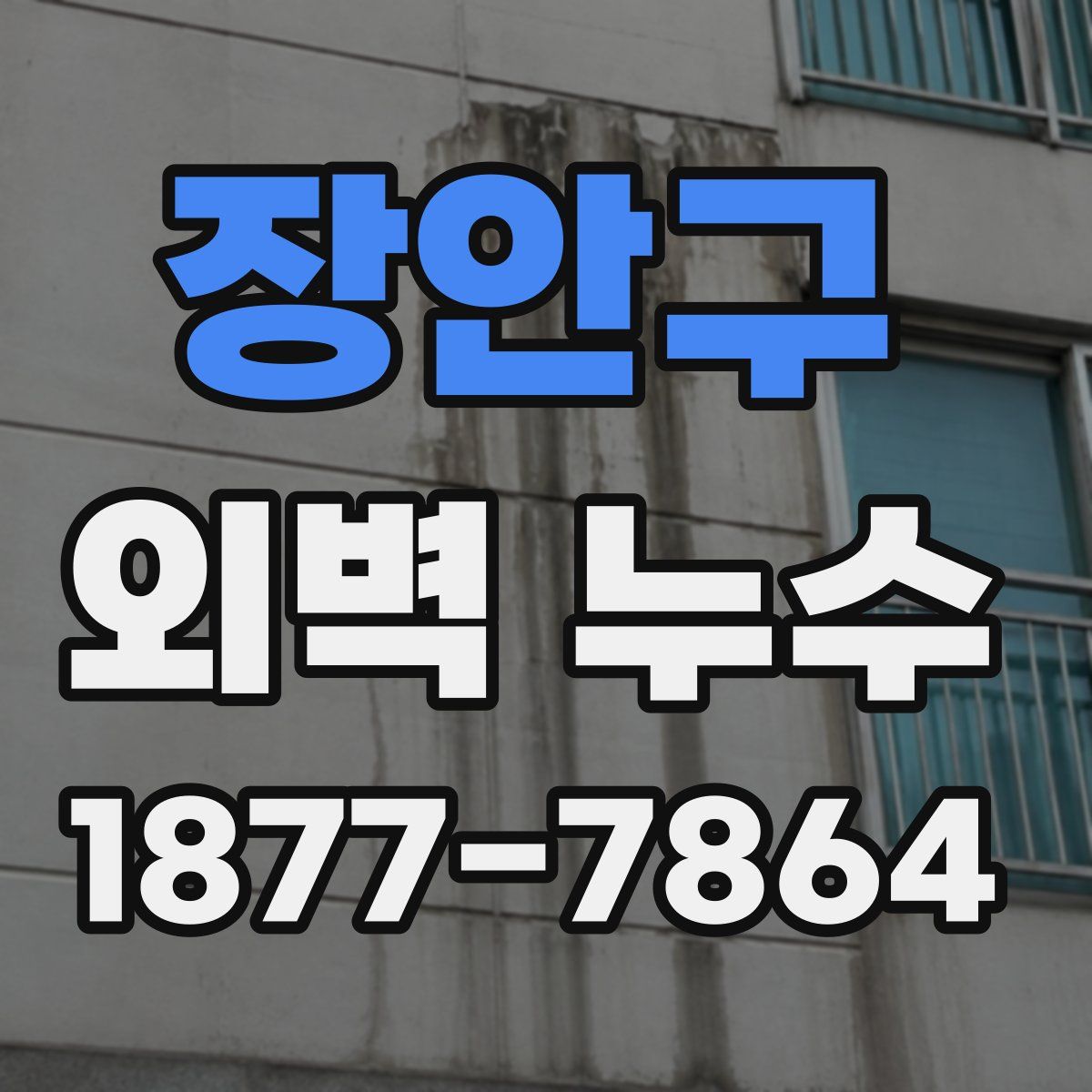 장안구 외벽 누수