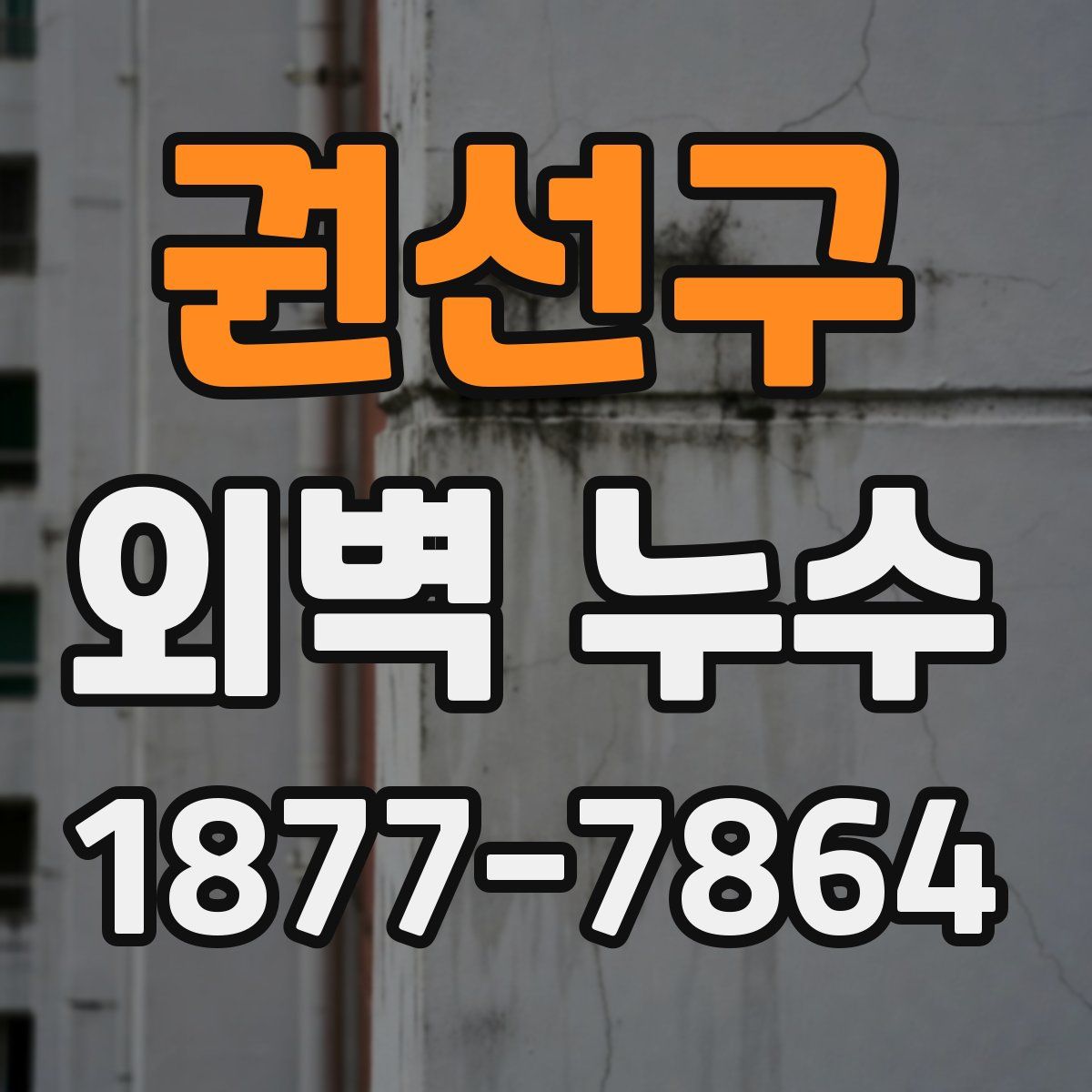 권선구 외벽 누수