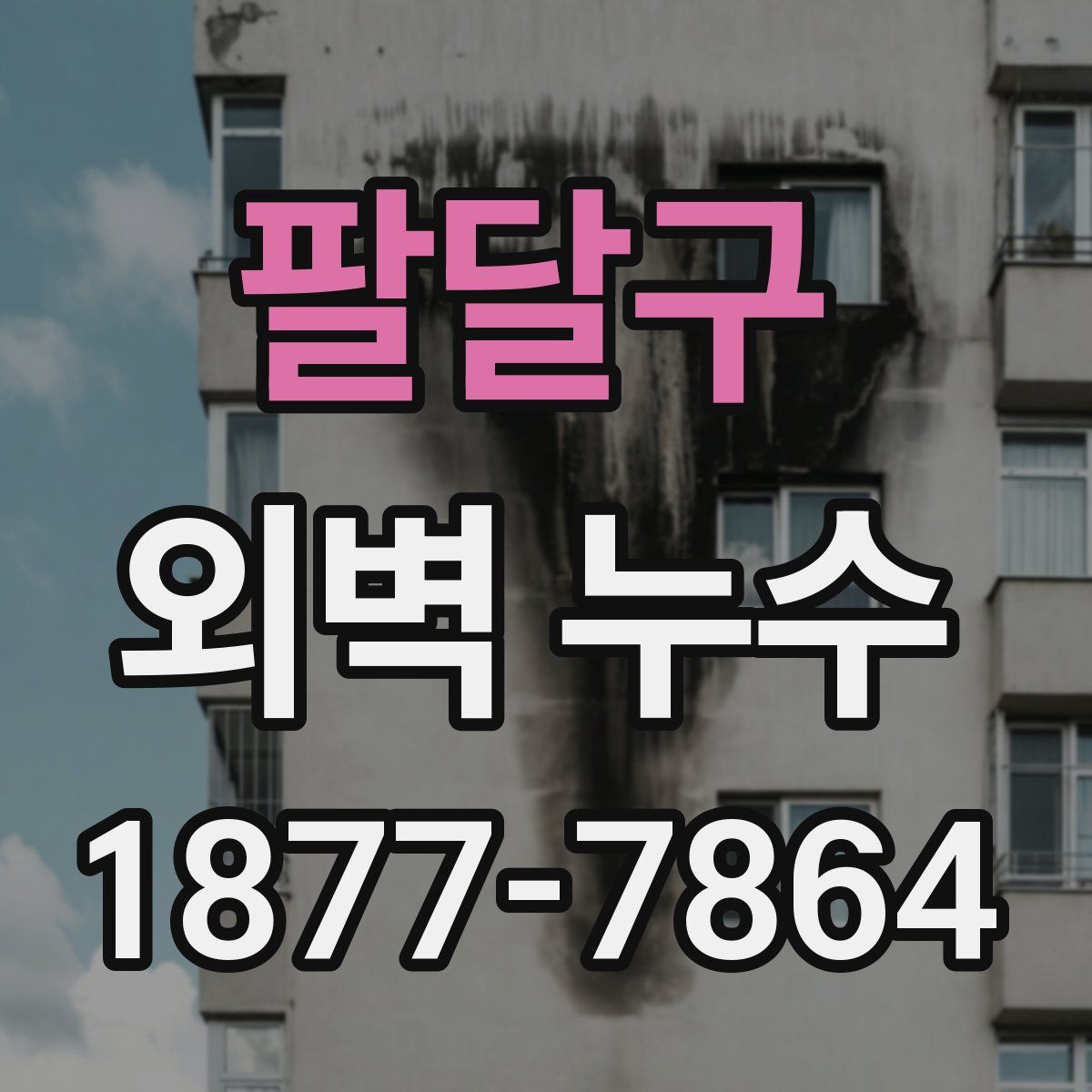 팔달구 외벽 누수