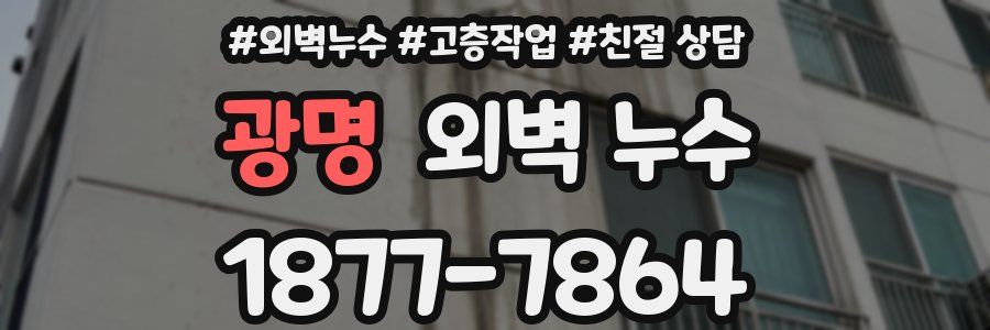 광명 외벽 누수
