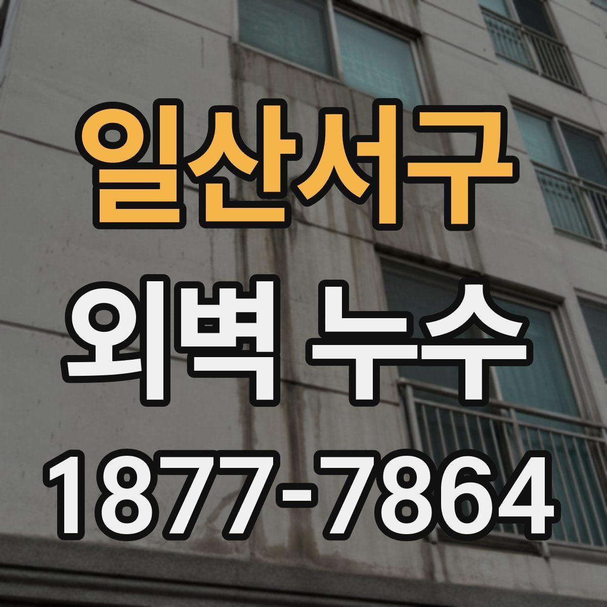일산서구 외벽 누수
