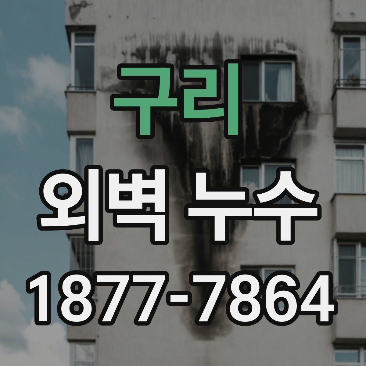 구리 외벽 누수