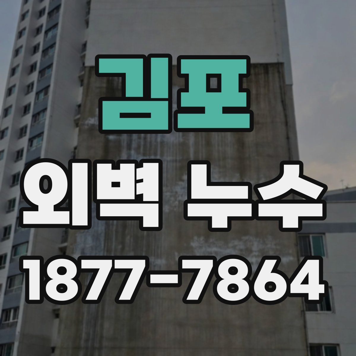 김포 외벽 누수