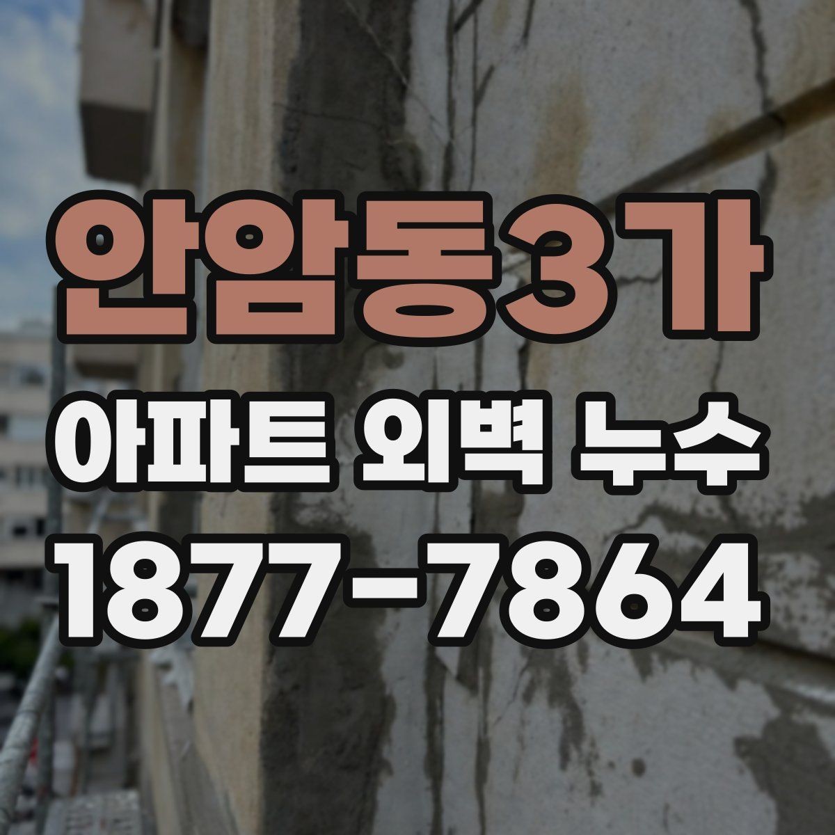 안암동3가 아파트 외벽 누수 의심 시 사진 변화 기록이 중요한 까닭