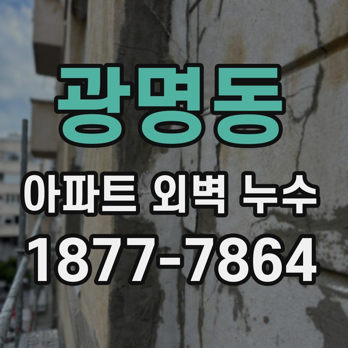 광명동 아파트 외벽 누수 보수 방법 비교