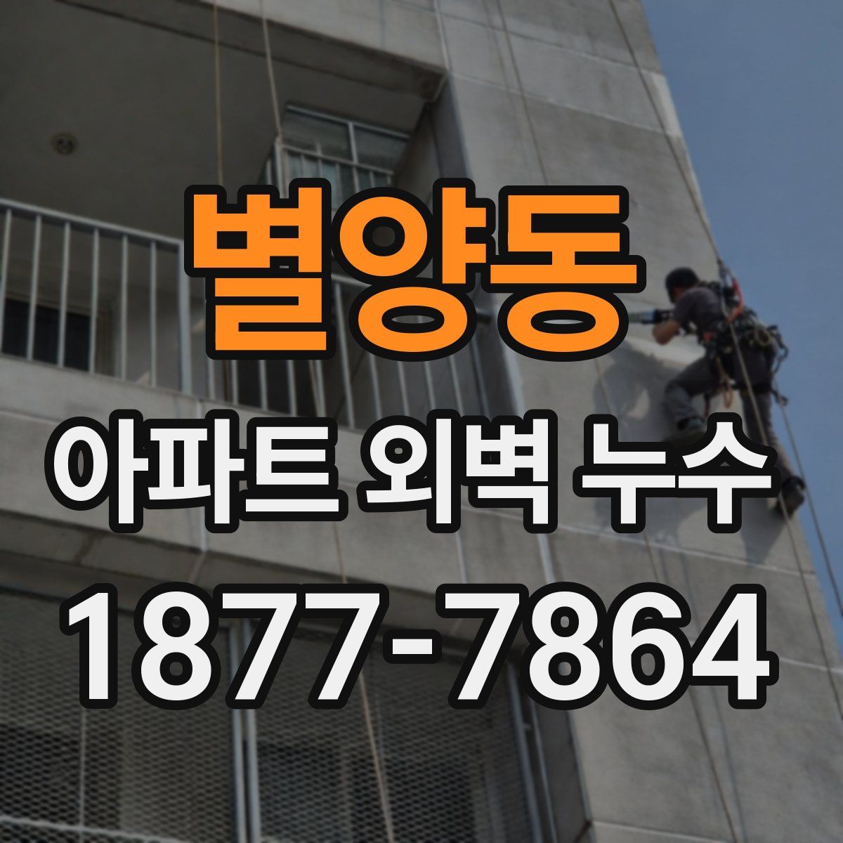 별양동 아파트 외벽 누수