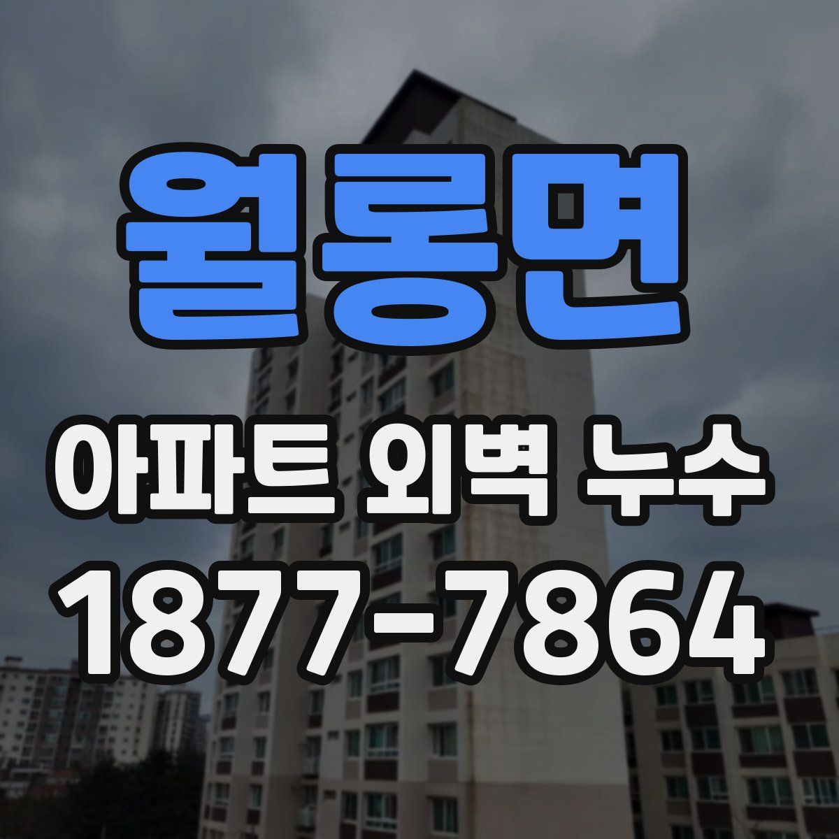 월롱면 아파트 외벽 누수
