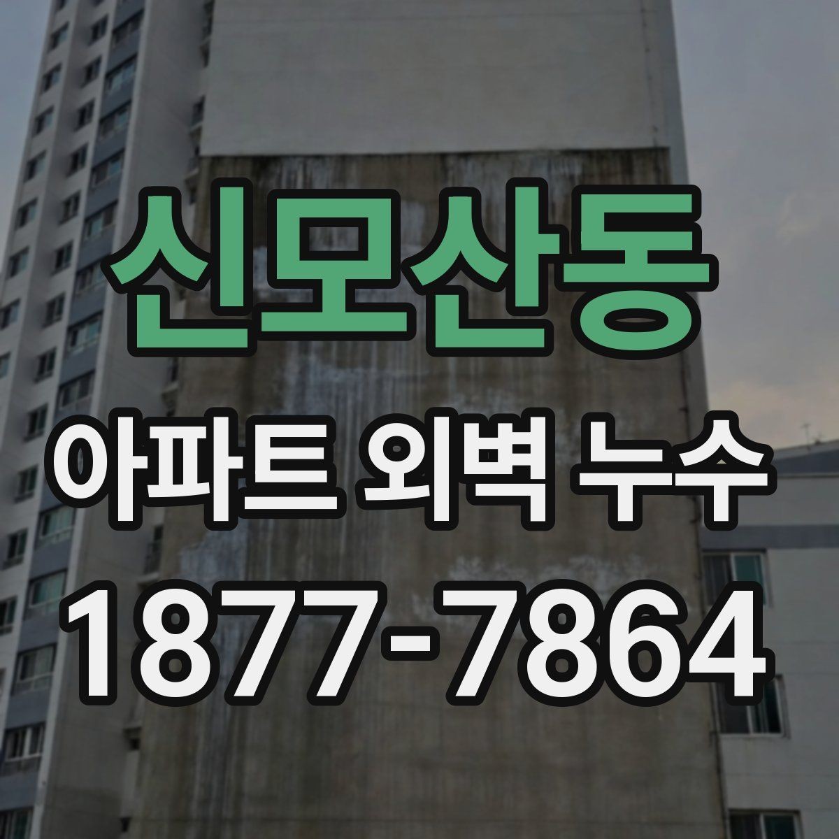 신모산동 아파트 외벽 누수 문제를 늦추는 흔한 실수