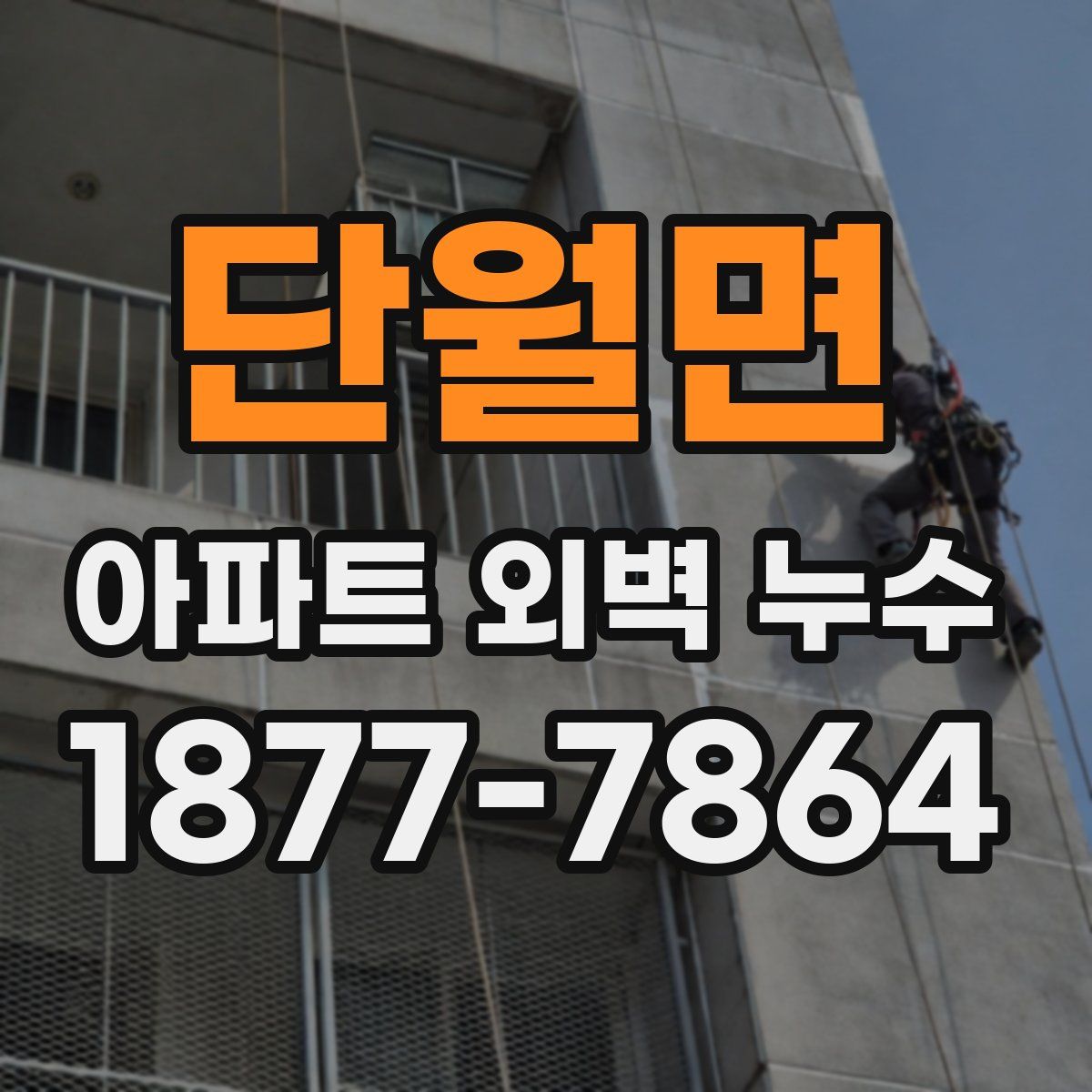 단월면 아파트 외벽 누수