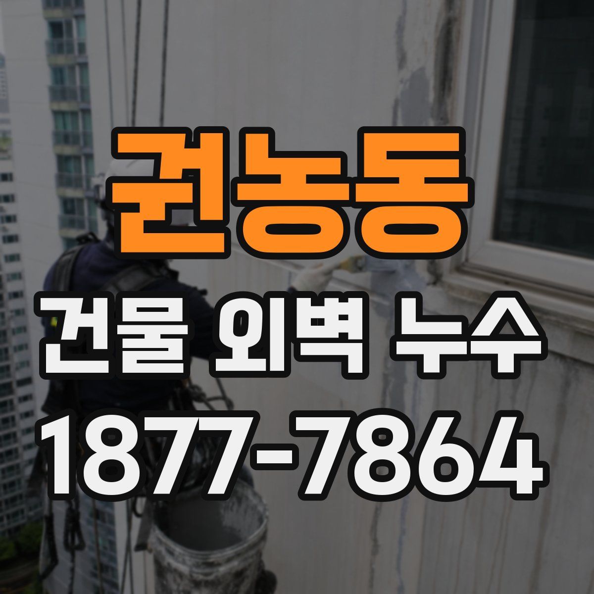 권농동 건물 외벽 누수