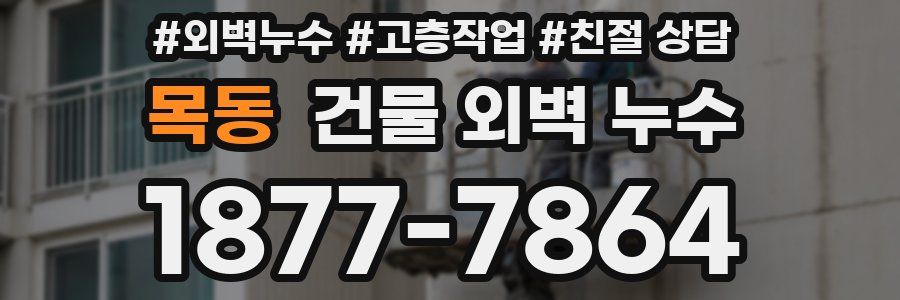 목동 건물 외벽 누수