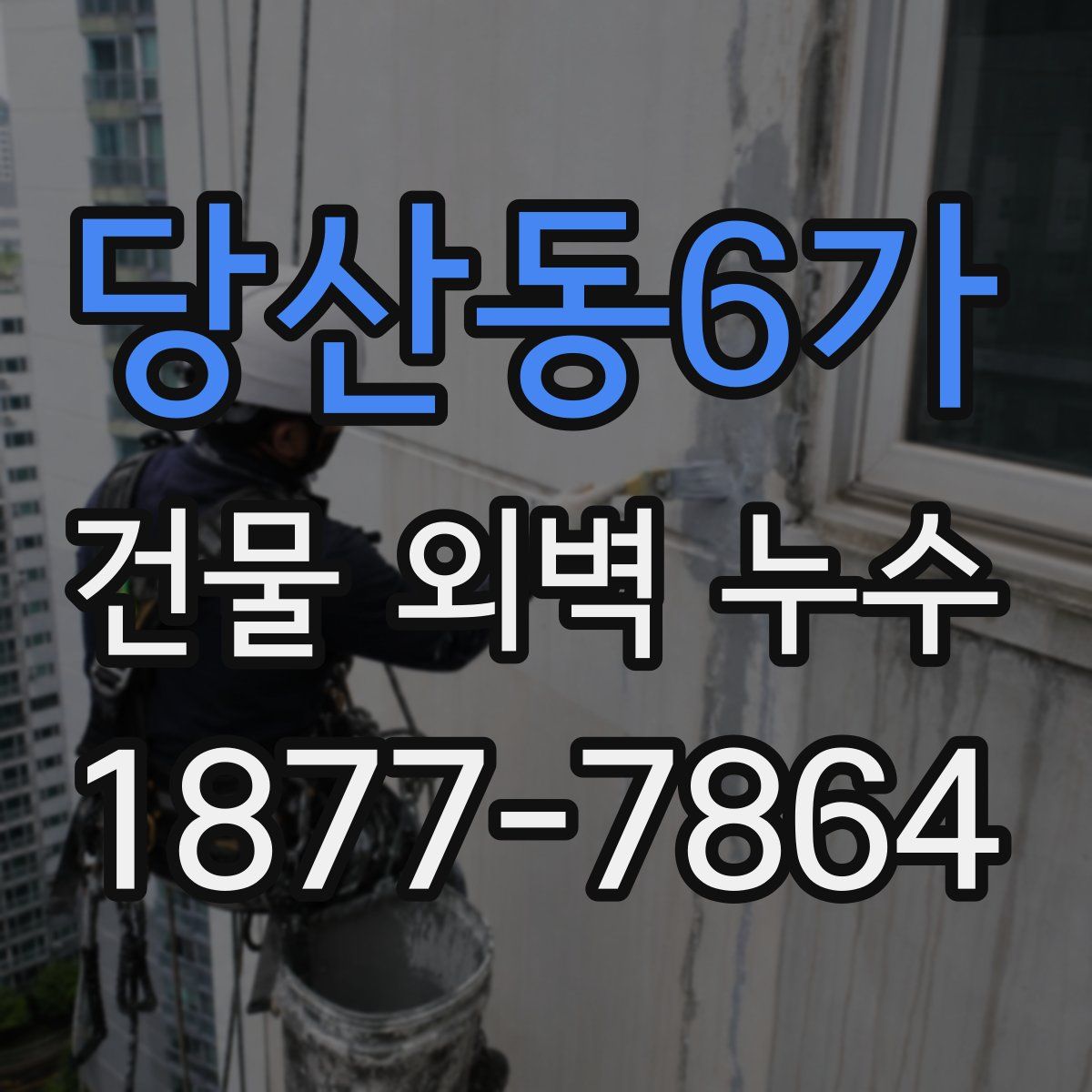 당산동6가 건물 외벽 누수