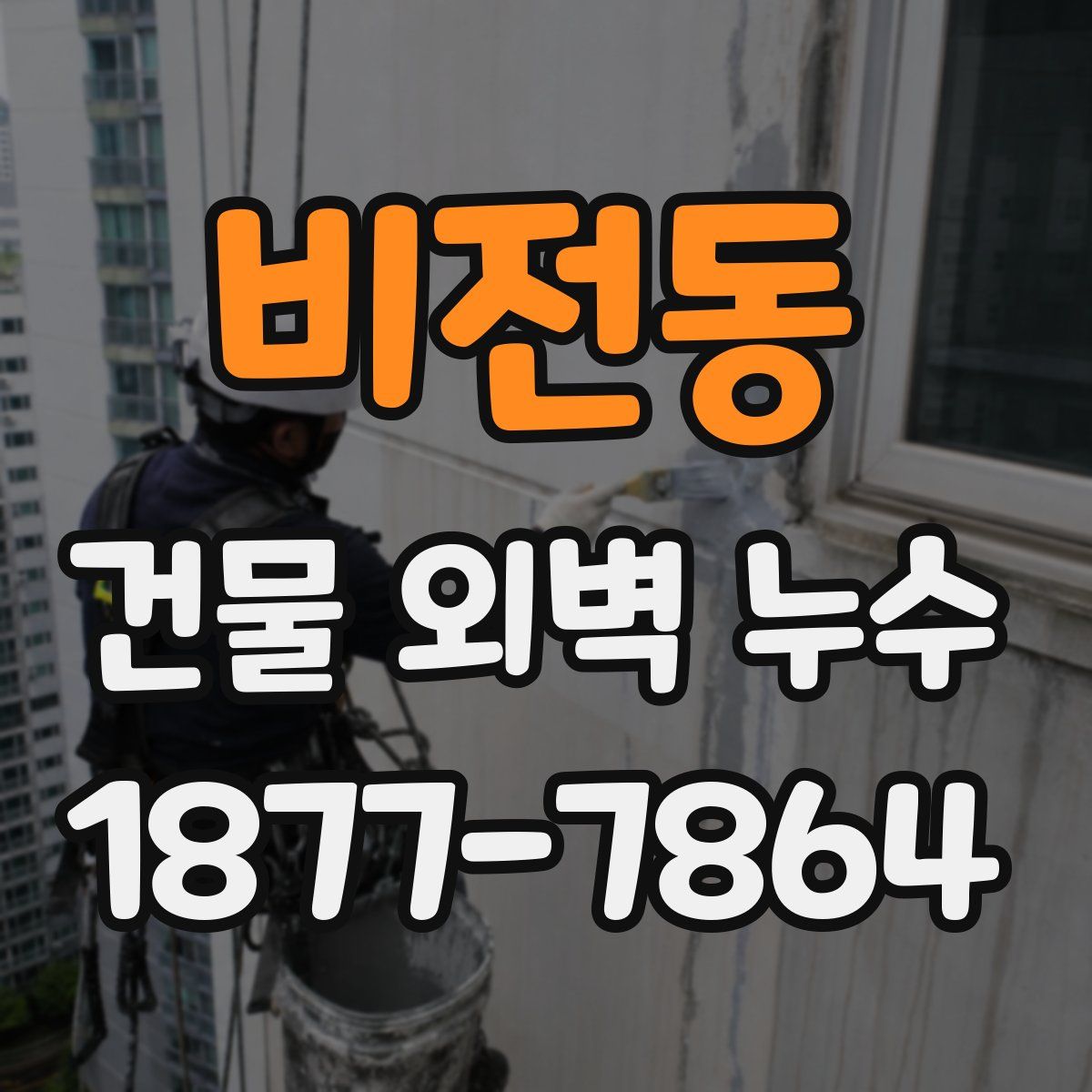 비전동 건물 외벽 누수