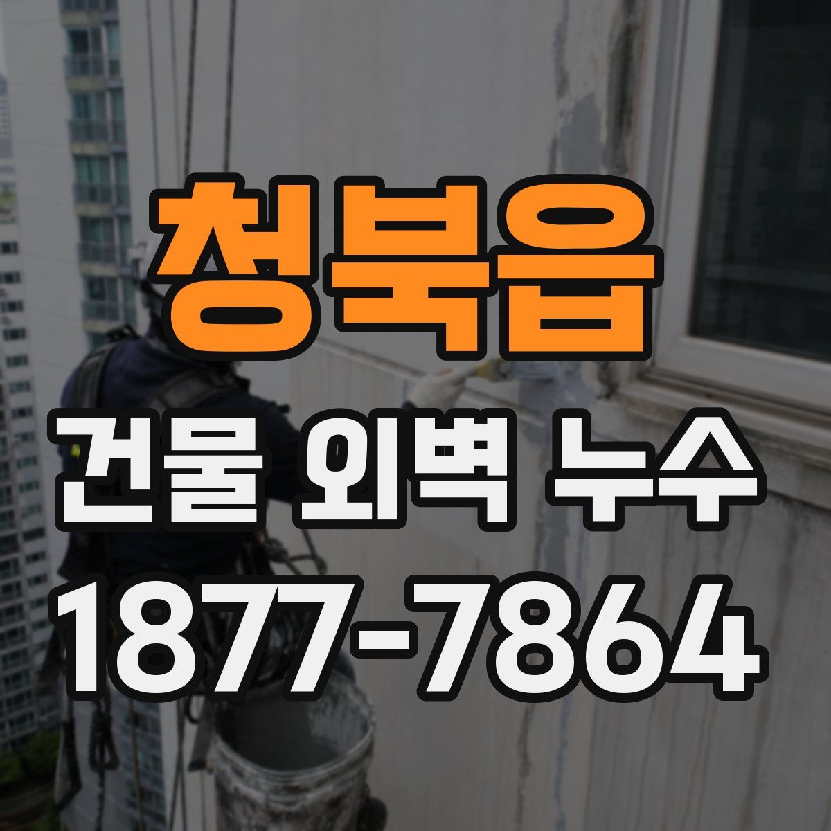 청북읍 건물 외벽 누수
