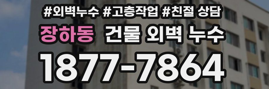 장하동 건물 외벽 누수