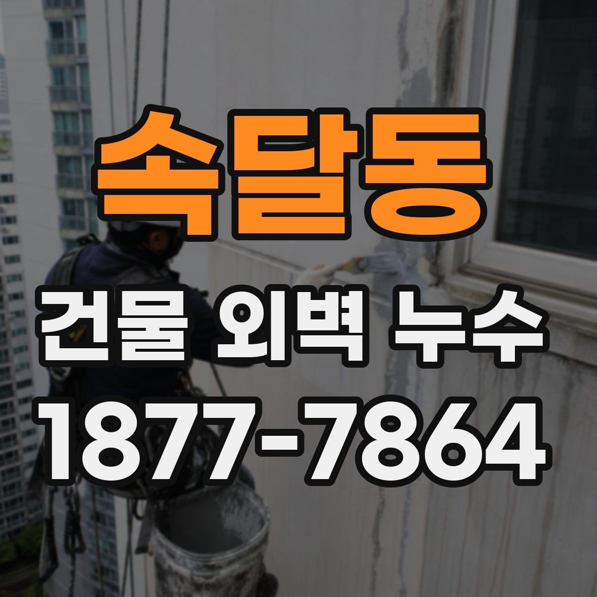 속달동 건물 외벽 누수 수리 전 알아야 할 절차