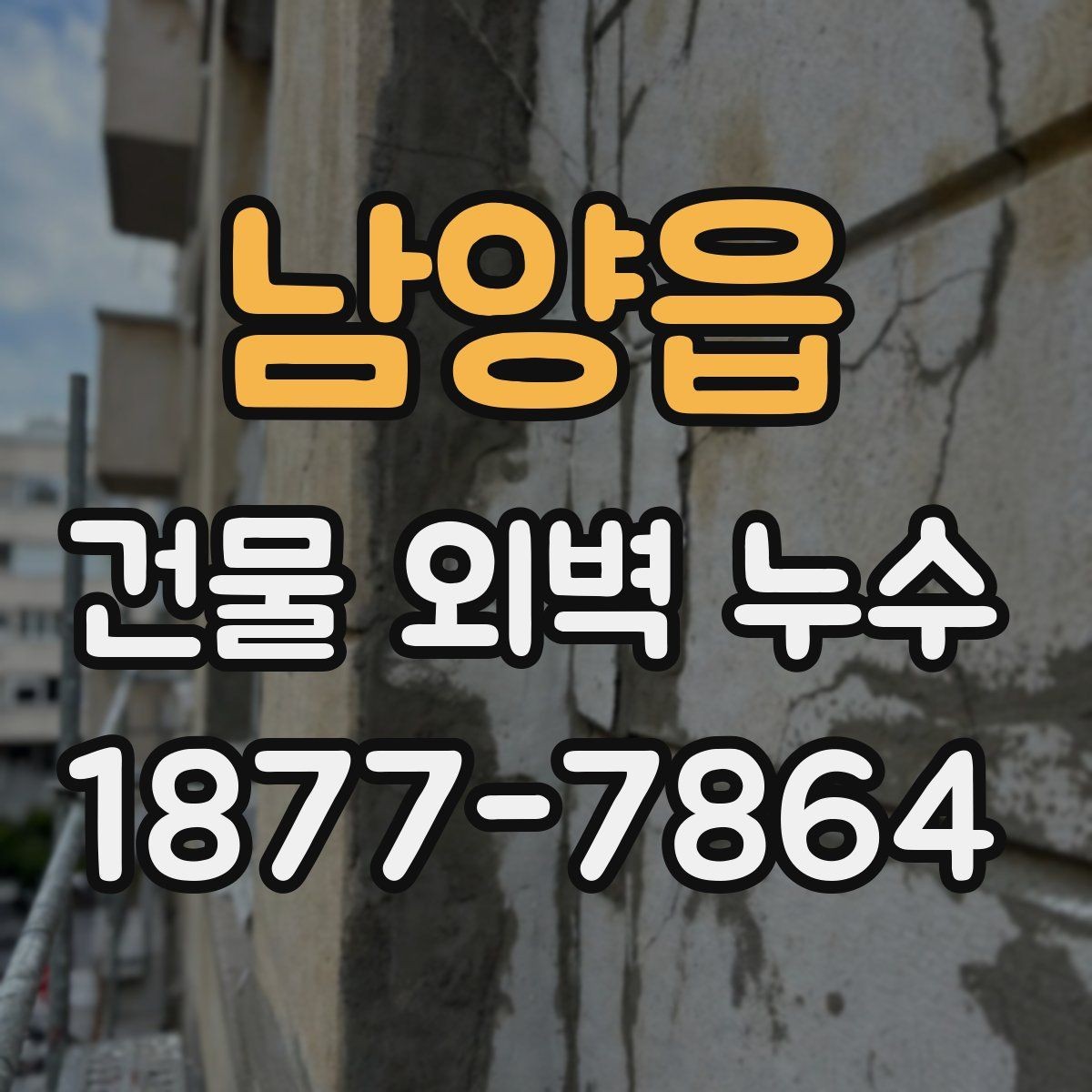 남양읍 건물 외벽 누수 점검에서 자주 보는 결함