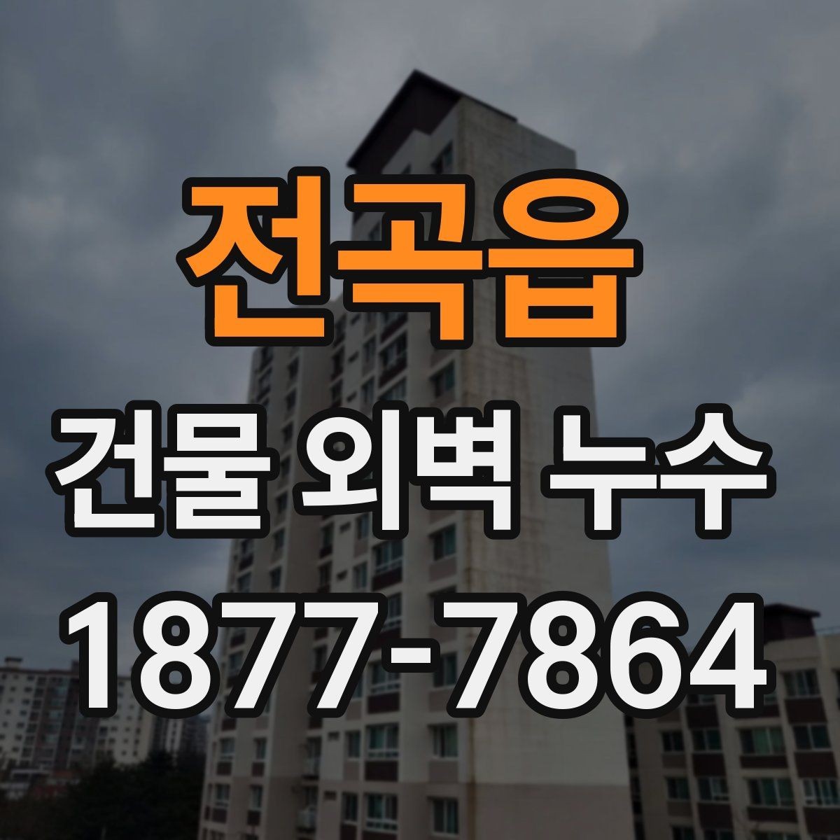 전곡읍 건물 외벽 누수 원인 진단과 보수 방향