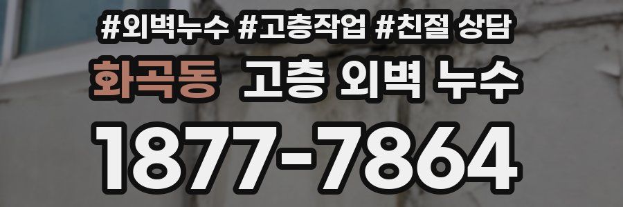 화곡동 고층 외벽 누수