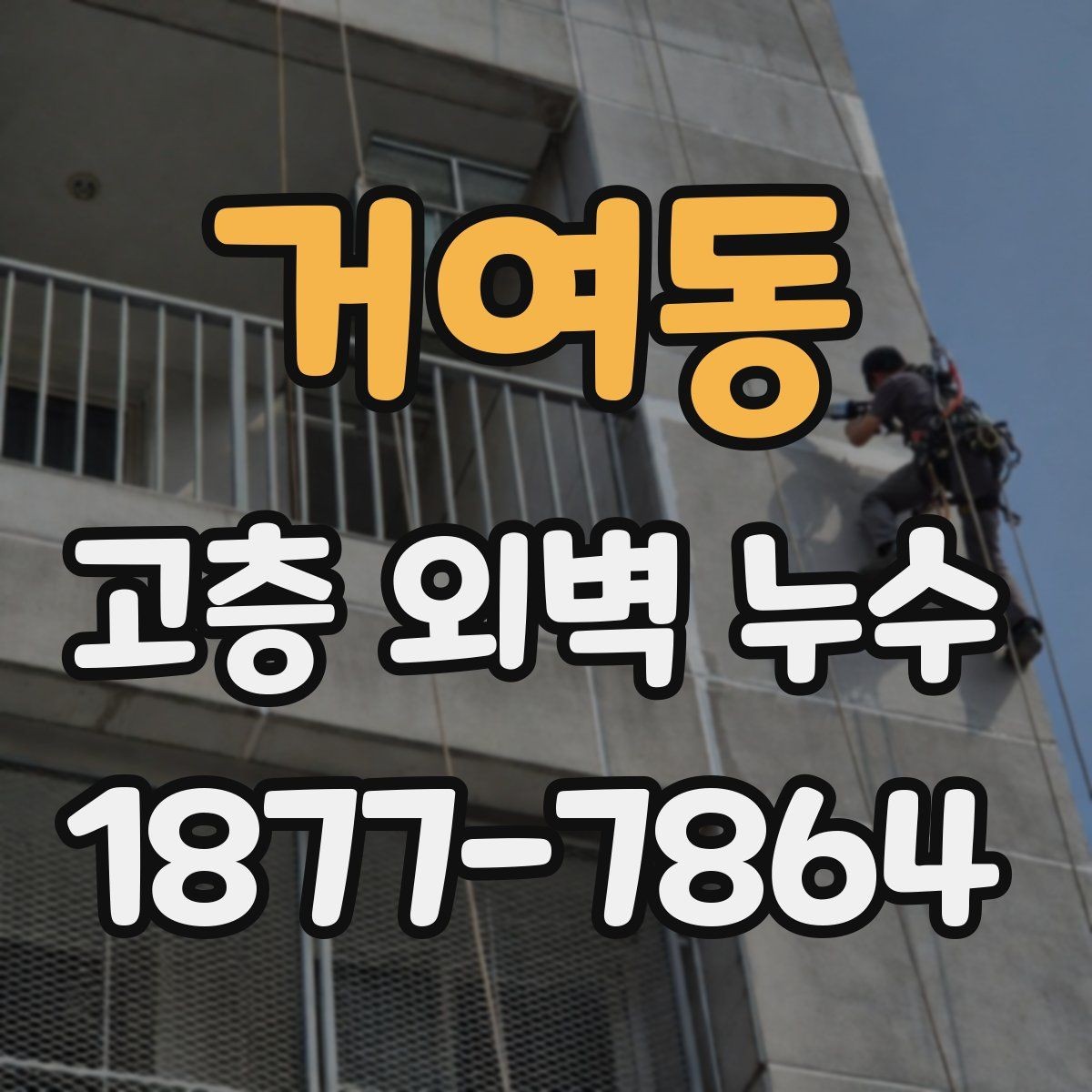 거여동 고층 외벽 누수 원인을 구분하는 실무 기준
