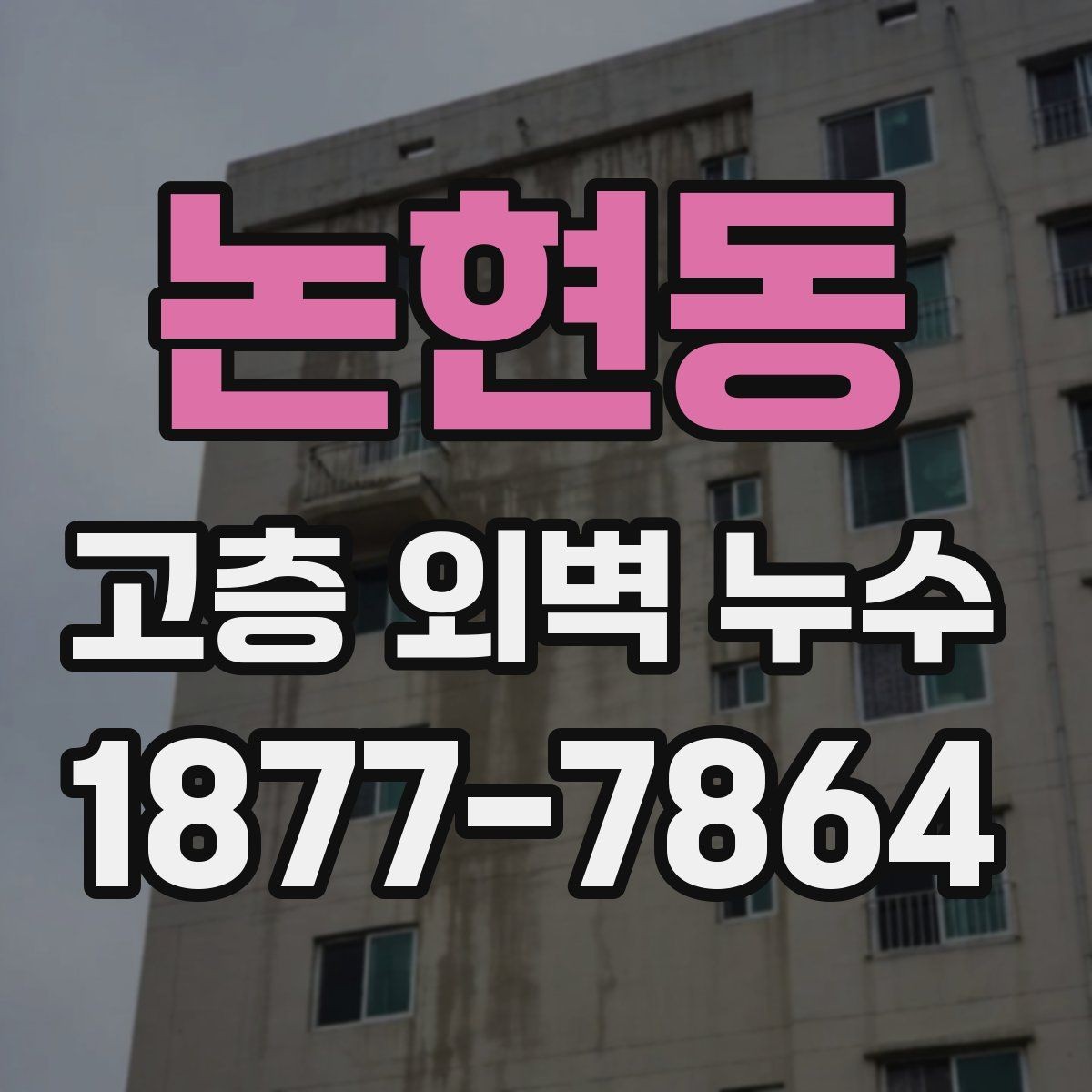 논현동 고층 외벽 누수 점검 시 사진 자료를 활용하는 법