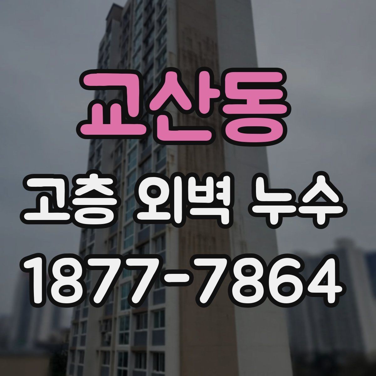 교산동 고층 외벽 누수 예방을 위한 관리 일정 세우기
