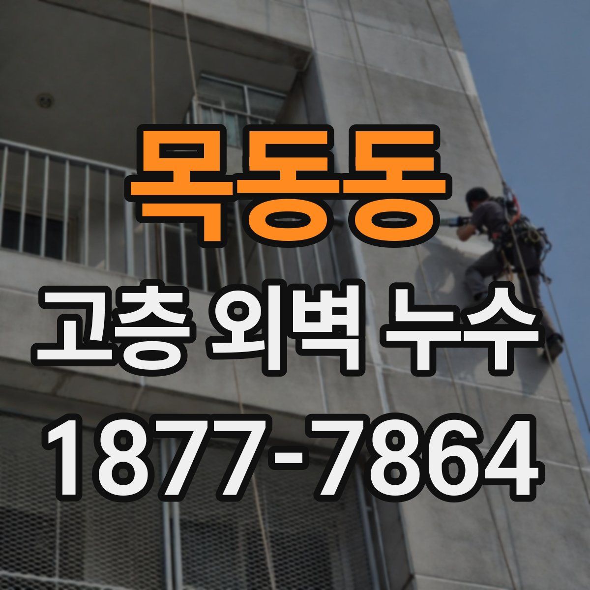 목동동 고층 외벽 누수