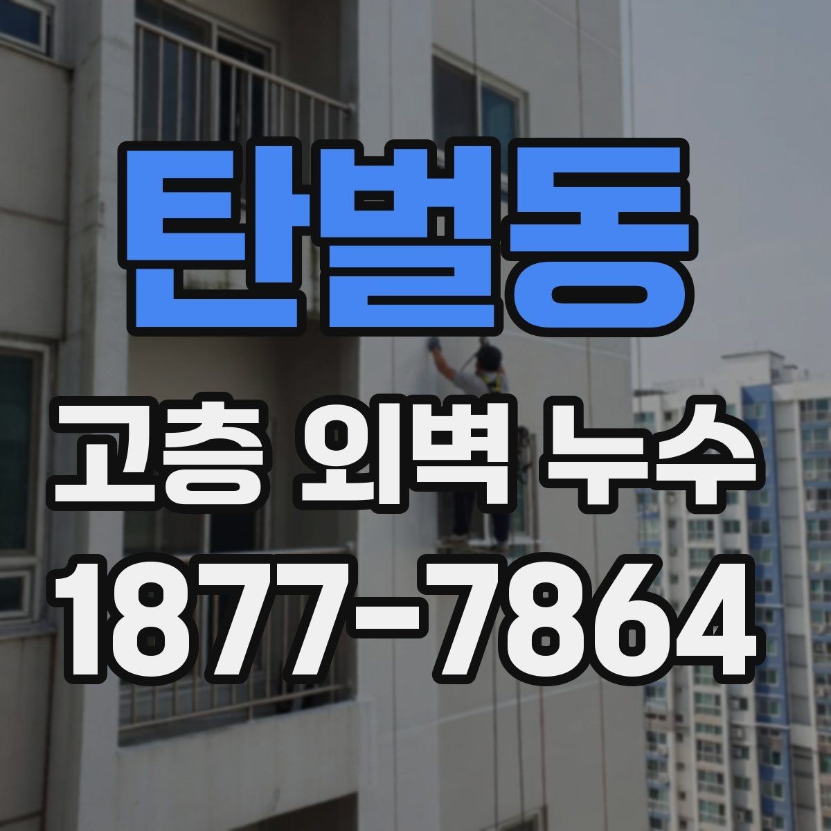 탄벌동 고층 외벽 누수 비용 절감을 위해 비교할 항목