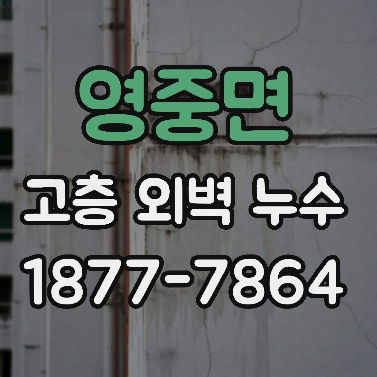 영중면 고층 외벽 누수 원인별 해결 절차 정리