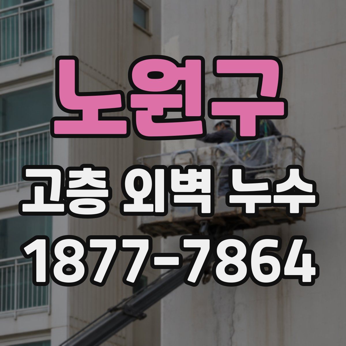 노원구 고층 외벽 누수