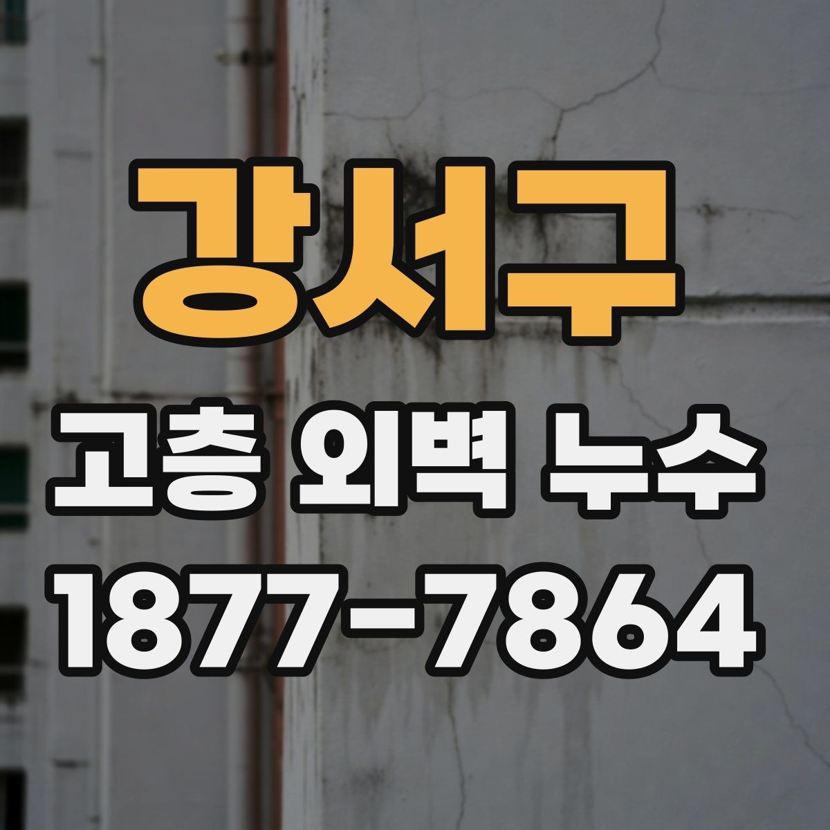 강서구 고층 외벽 누수 진단과 보수의 차이를 이해하기