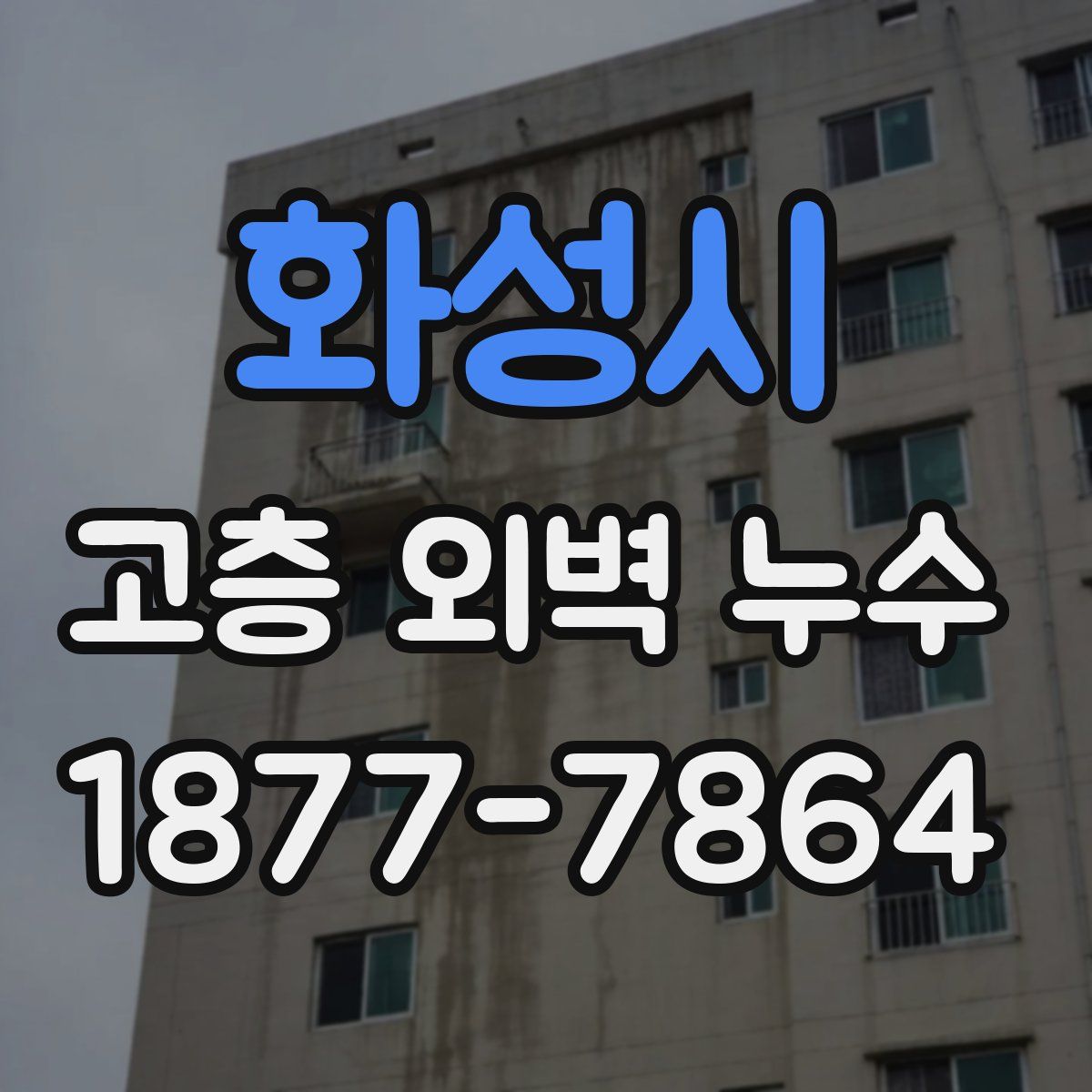 화성시 고층 외벽 누수
