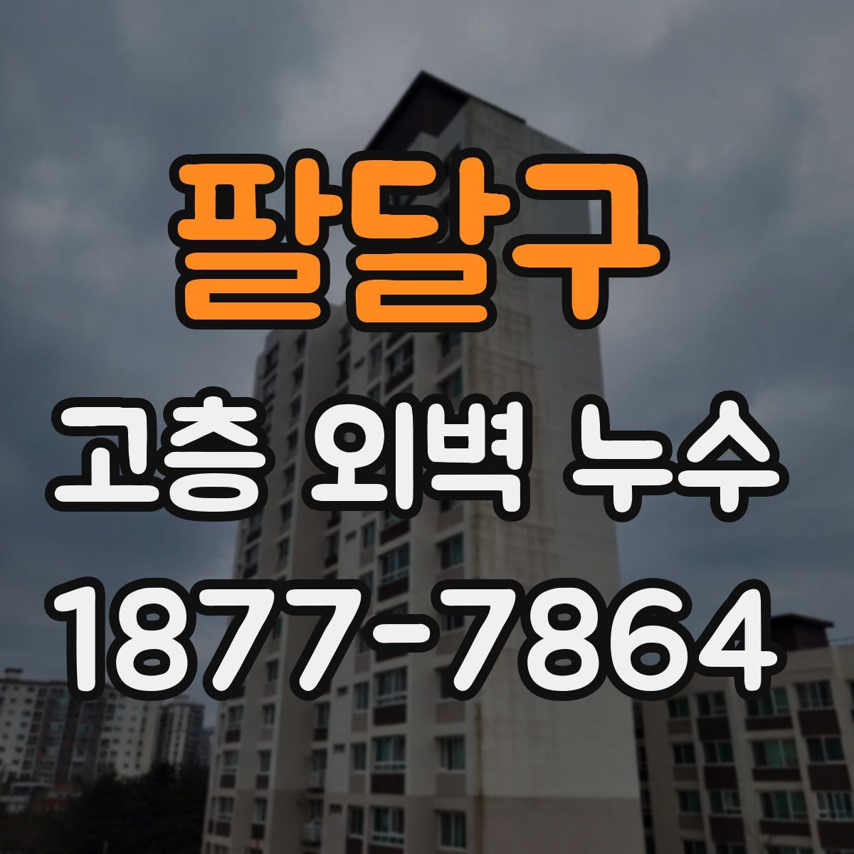 팔달구 고층 외벽 누수