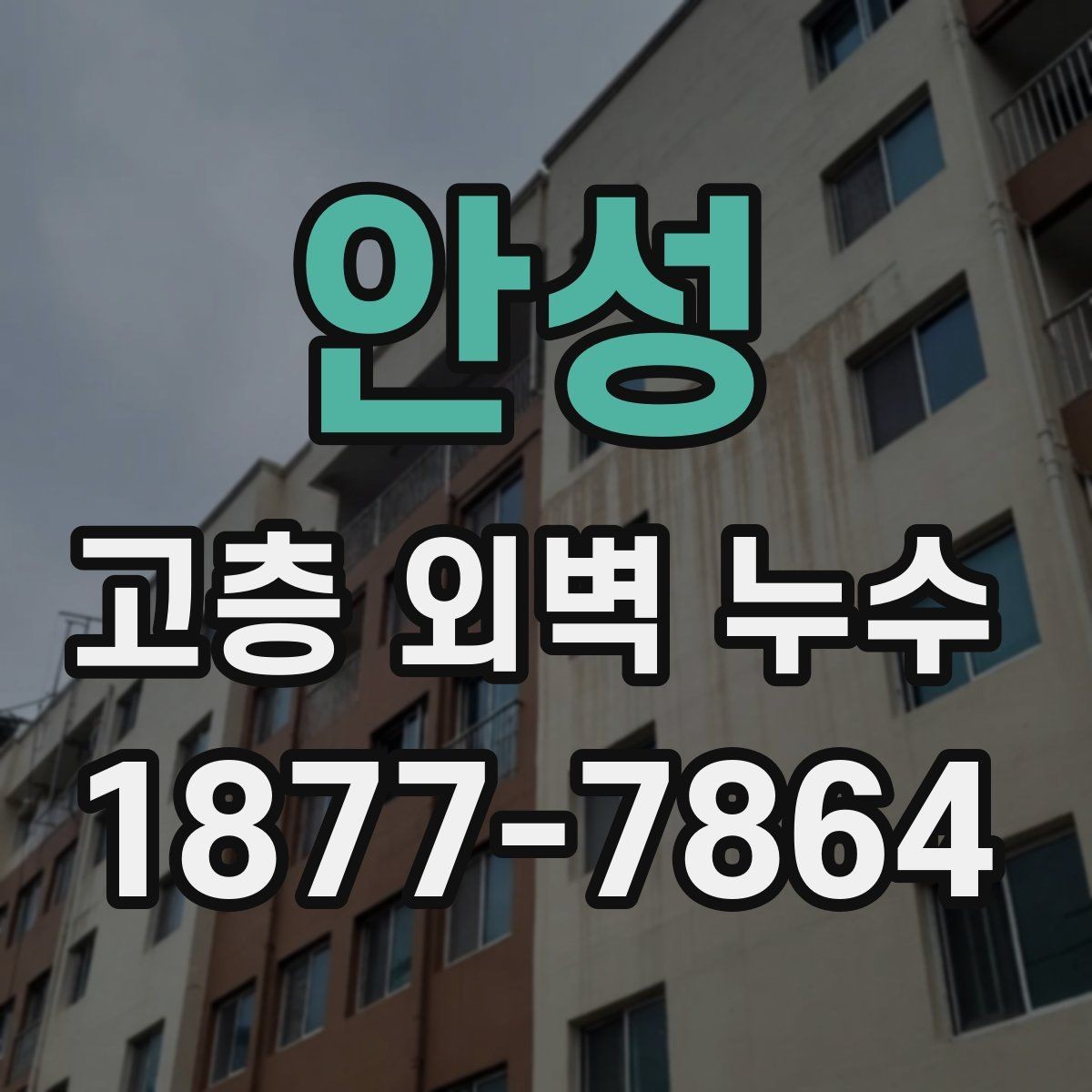 안성 고층 외벽 누수 장마철 대비 점검 리스트