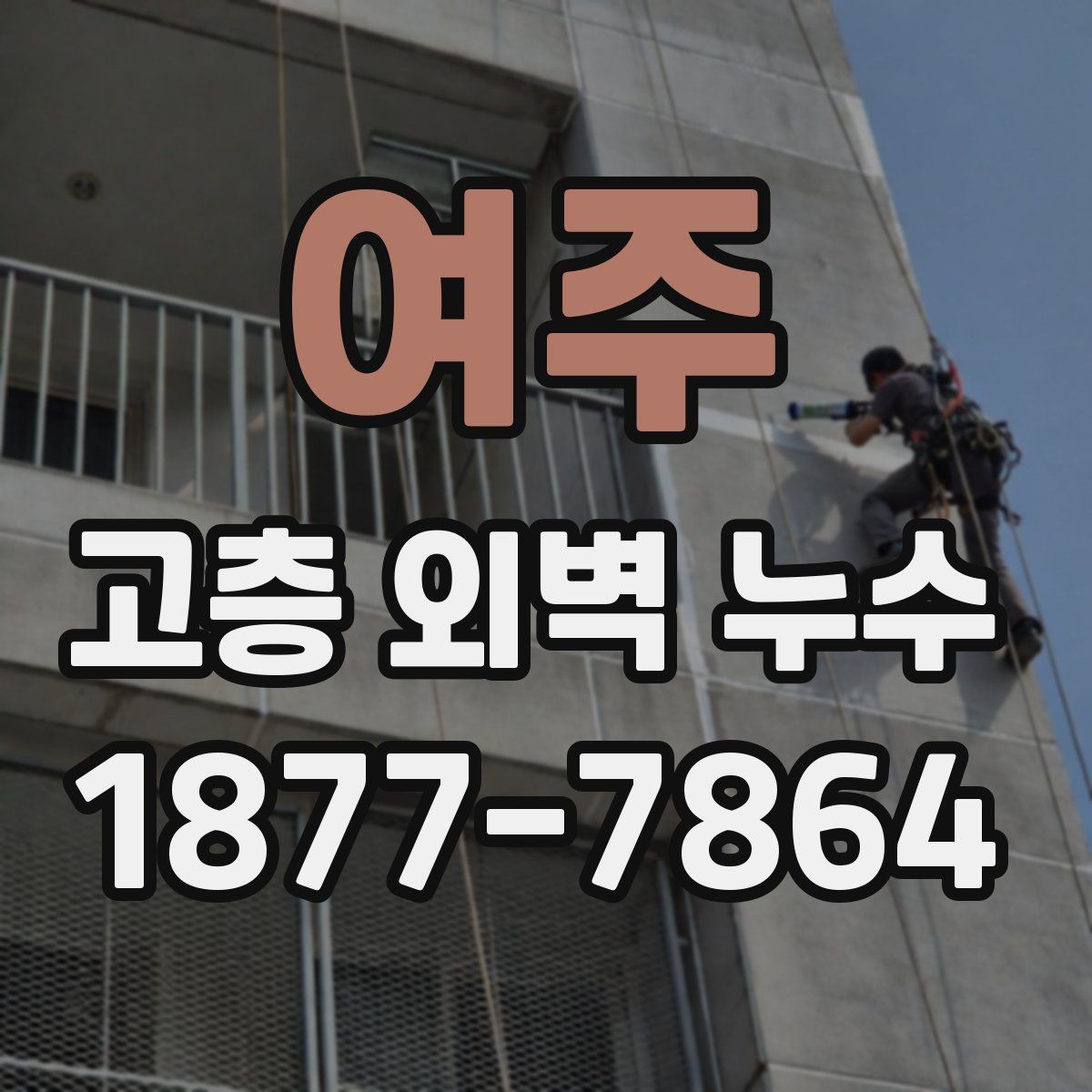 여주 고층 외벽 누수